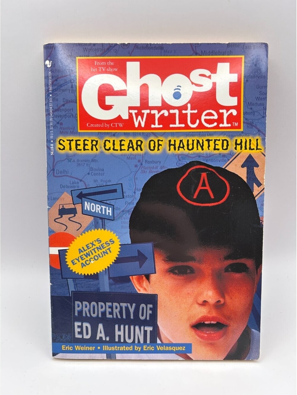 Ghostwriter Steer Clear of Haunted Hill Eric Weiner Paperback 1993